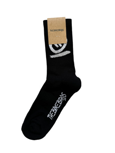 Thebikebros BIG HEAD Soft Socks Black/Wht